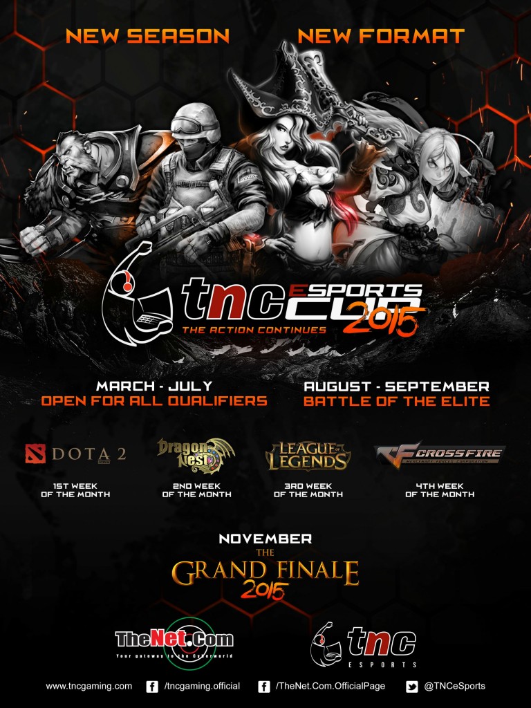 TNC Esports Cup 2015 Poster