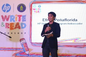 HP Write and Read – Efren Penaflorida Interview