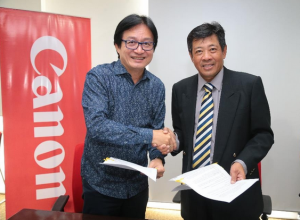 Canon renews Partnership with Pilipinas Dragons