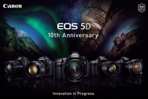 Canon EOS 5D series celebrates 10 year anniversary