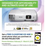 Epson launches “FREE CLOUDFONE” Projector Promo