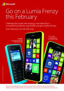 Go on a Lumia Frenzy with hard-to-resist  promo this February