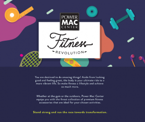 Get fit with Power Mac Center’s ‘Fitness Revolution’