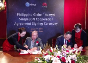 Globe is first operator in the world to adopt the Huawei SingleSON solution
