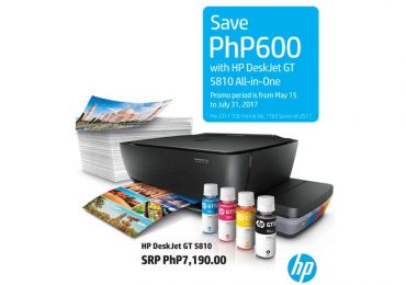 HP offers P600 discount on DeskJet GT 5810 All-in-One Printer
