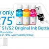 Buy HP GT51/52 Original Ink Bottles for only PhP275 to maximize high-volume printing opportunities