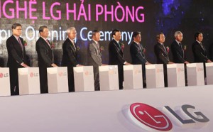 LG’s New Vietnam Production Plant opens for business