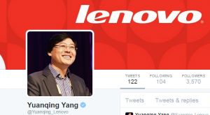 Lenovo CEO Yang Yuanqing to join fight against cancer in China