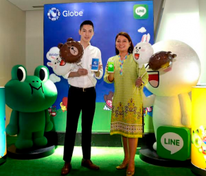 Globe and LINE offer discounted calling rates