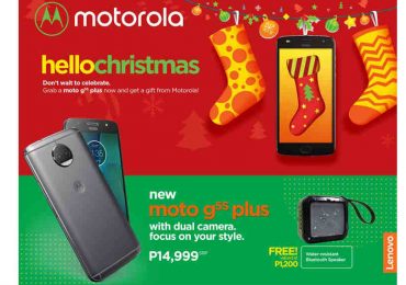 Capture the Christmas spirit with the Moto g5s plus