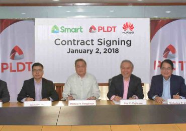 PLDT, Smart ink P1.4-B Huawei deal to transform wireless service delivery