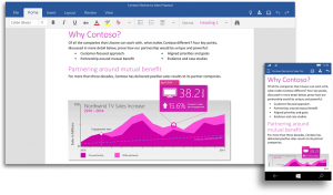 Microsoft release Office apps preview for Windows 10   