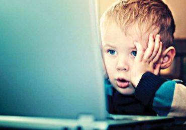 Not all kids are happy upon discovering their online presence
