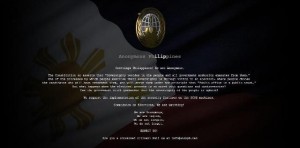 Anonymous Phil defaces COMELEC website