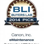 Canon eMaintenance Wins Outstanding MPS Solution