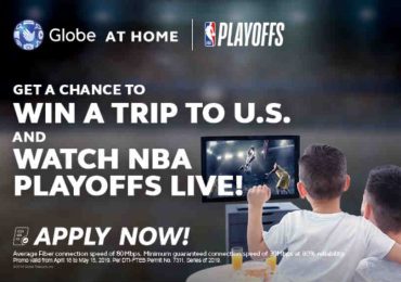 Get a chance to fly to the US and watch NBA Playoffs 2019 LIVE with Globe At Home
