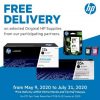 Work From Home? Get the most out of your printer with free HP supplies delivery