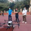 Mayor Vico Sotto uses disinfectant drones in Pasig