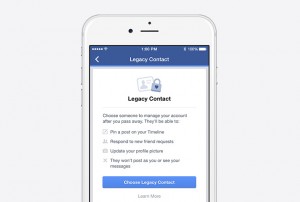 Choose your Facebook Heir with the Legacy Contact