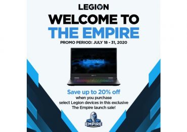 Lenovo Legion welcomes gamers to join ‘The Empire’