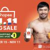 Shopee Launches Manny Pacquiao as its Newest Brand Ambassador for Shopee 11.11 – 12.12 Big Christmas Sale