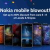 Nokia mobile joins Lazada and Shopee festivals of best deals