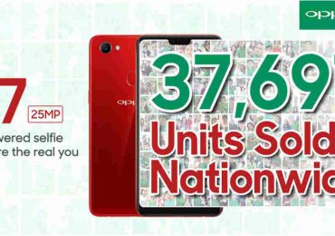 OPPO F7 breaks history with 37,697 units sold on its First Day Sale!