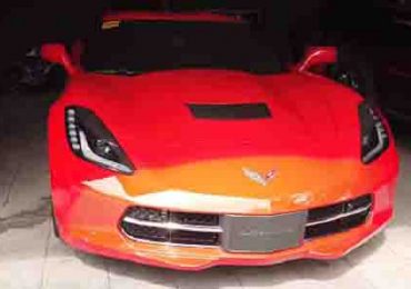 Manny Pacquiao buys his son Jimuel a Chevrolet Corvette sports car