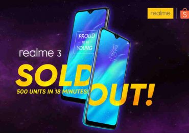 Realme 3 scores back-to-back sold-out feats, sells 500 units in 18 minutes at Shopee 4.4