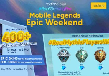 Realme PH launches Mobile Legends Epic Weekend – Exclusive Promos for gamers on May 25 and 26