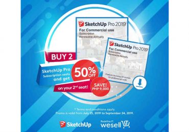 SketchUp Pro 2019 – Buy 2 and Get 50% Off on Your 2nd Seat